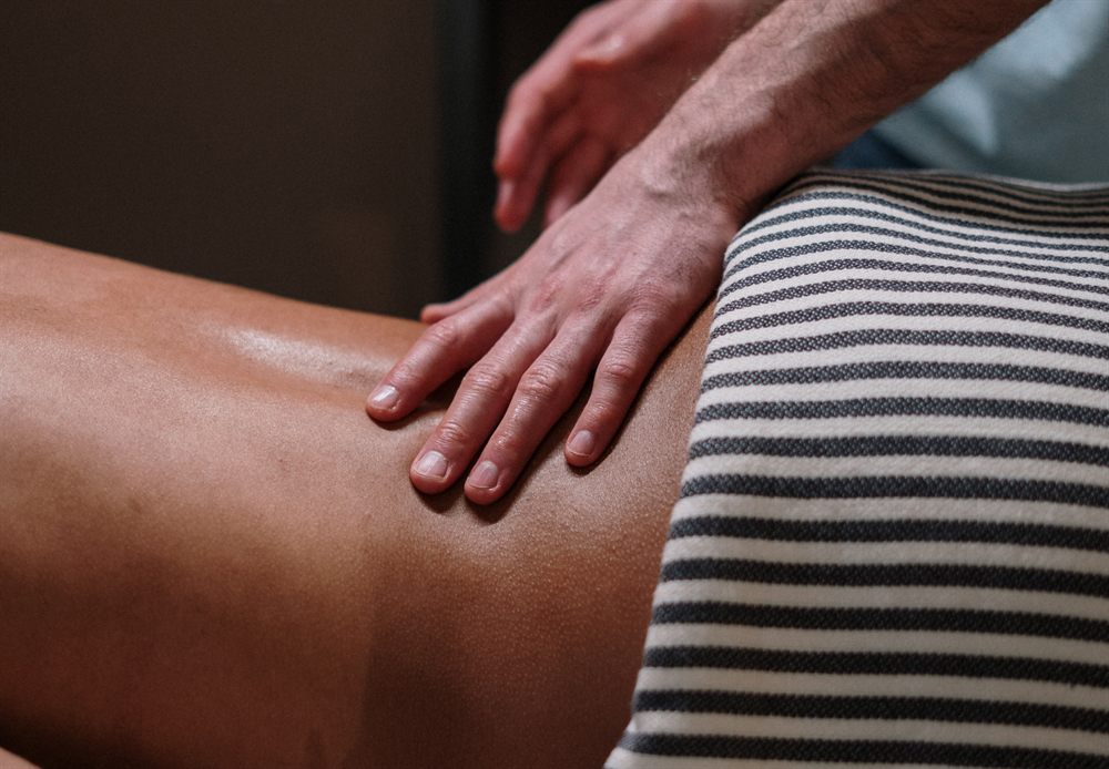 Massage therapy at French Studio